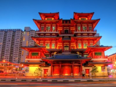 Singapore_Buddha's Relic Tooth Temple inChinatown400x300