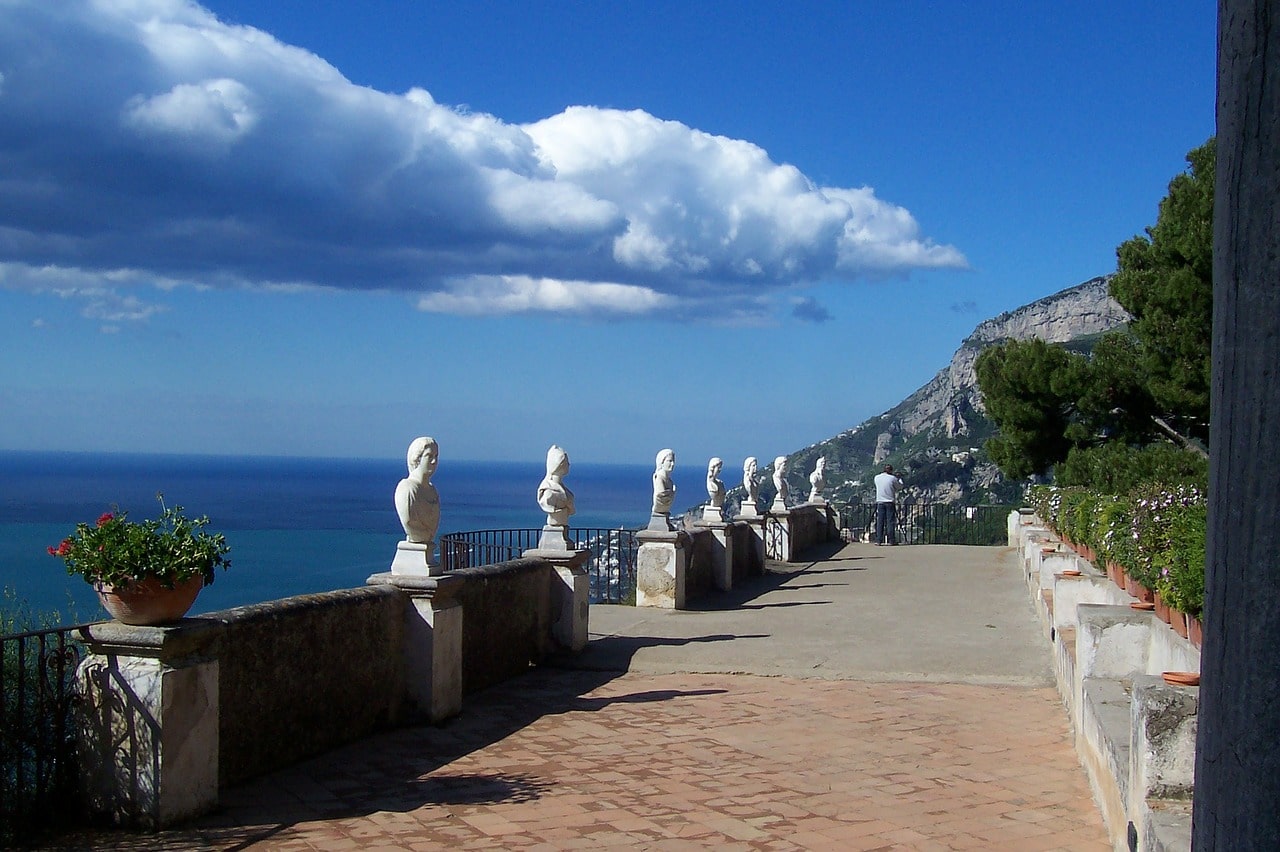 Italia Amalfin rannikko Sorrento ja Rooma