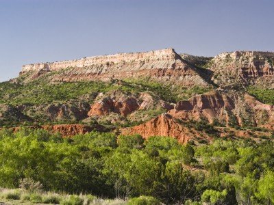 Texas_Fortress Cliffs in Palo Duro Canyon State Park in Texas_800x600