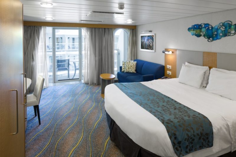 AL, Allure of the Seas, Accessible Boardwalk View Stateroom w/Balcony Cat. B2 -Room #14297