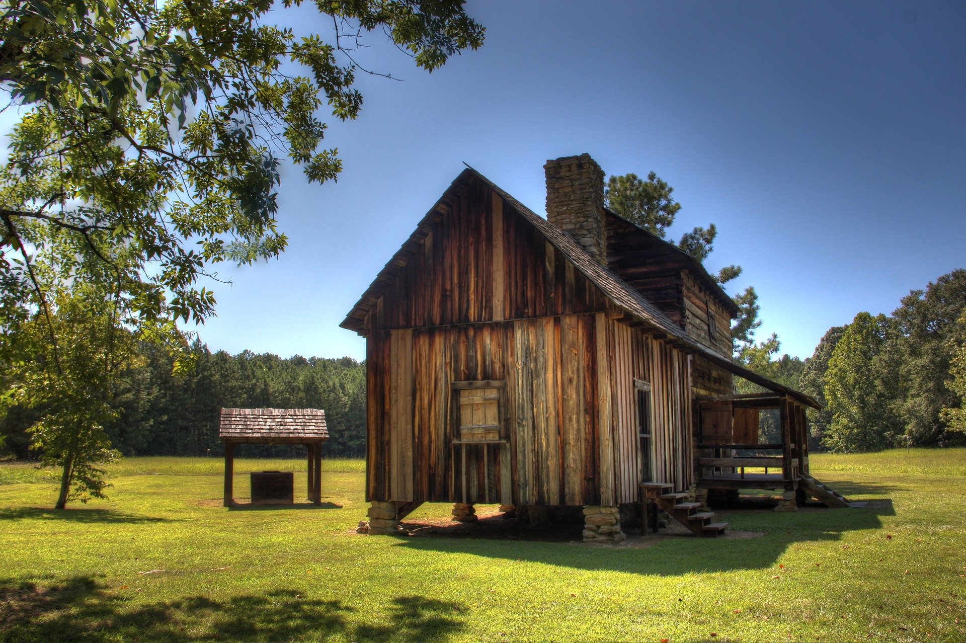 USA-Cherokee Indian Reservation-new-echota-1920