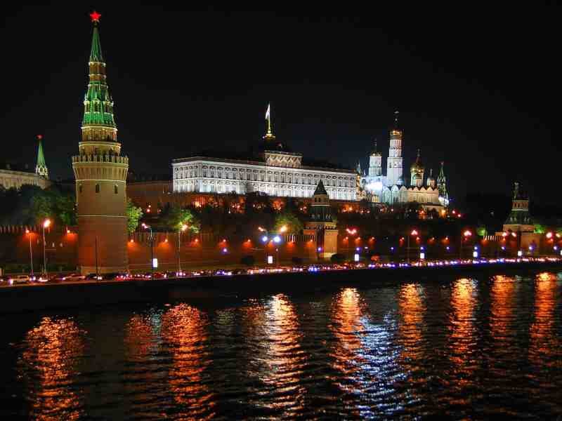 Venäjä Moskova yö