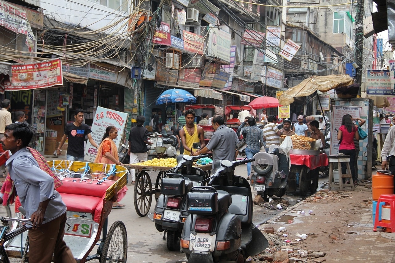 Intia Delhi kaukomatka