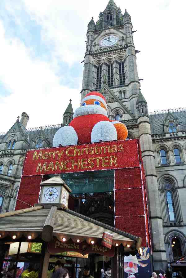 Englanti Manchester joulumarkkinat