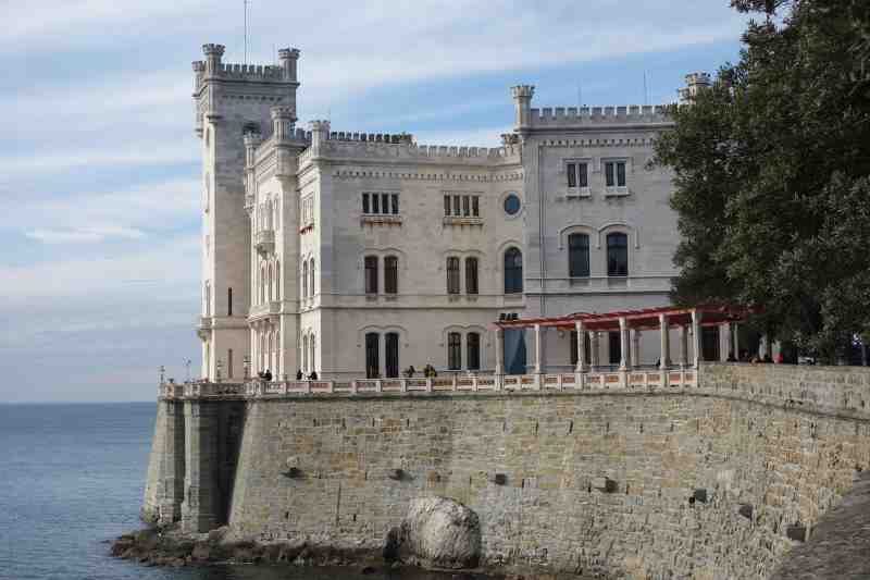 Italia Trieste Miramare linna