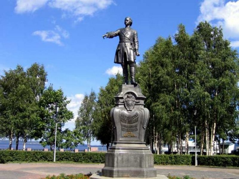 Venäjä_Karjala_Petroskoi_Pietari Suuren patsas