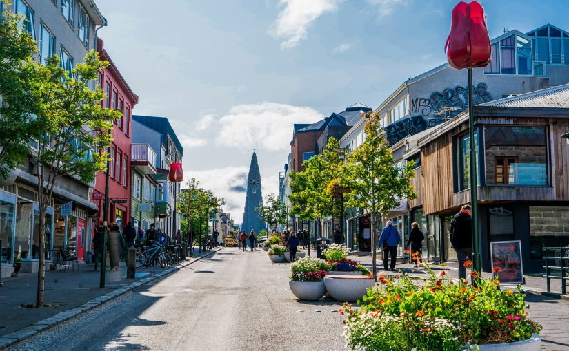 Islanti Reykjavik kirkko