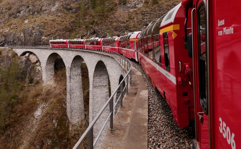 Bernina express junamatka