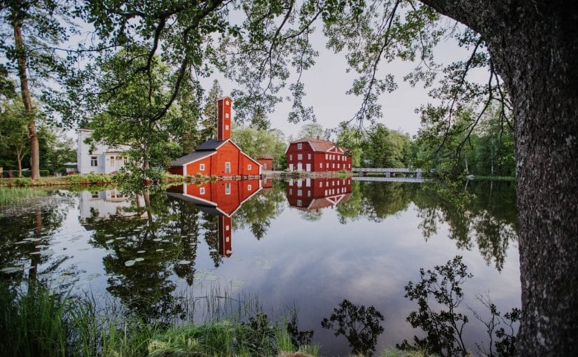 Finland Ruotsinpyhtää Strömforsin ruukki Strömfors Ironworks