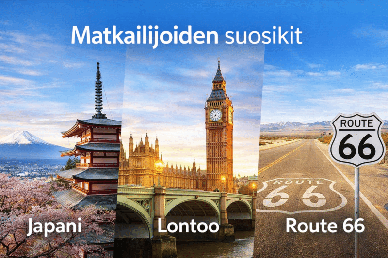 Lontoo Japani Route 66