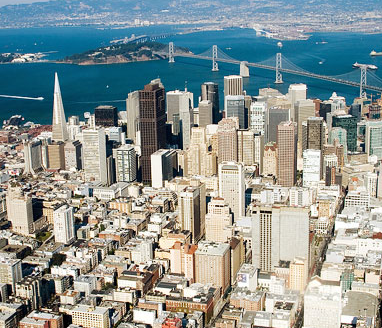 San Francisco City arial