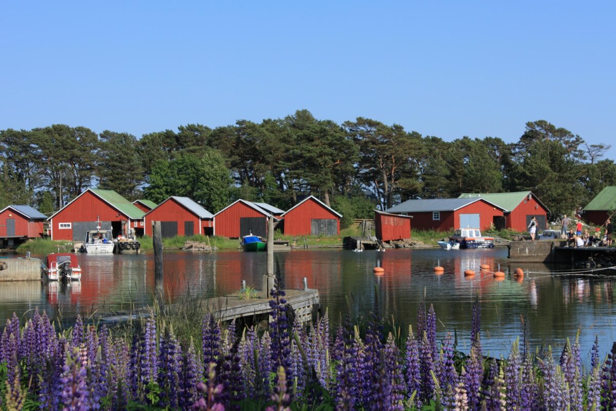 Pyhtää Kaunissaari punaiset talot