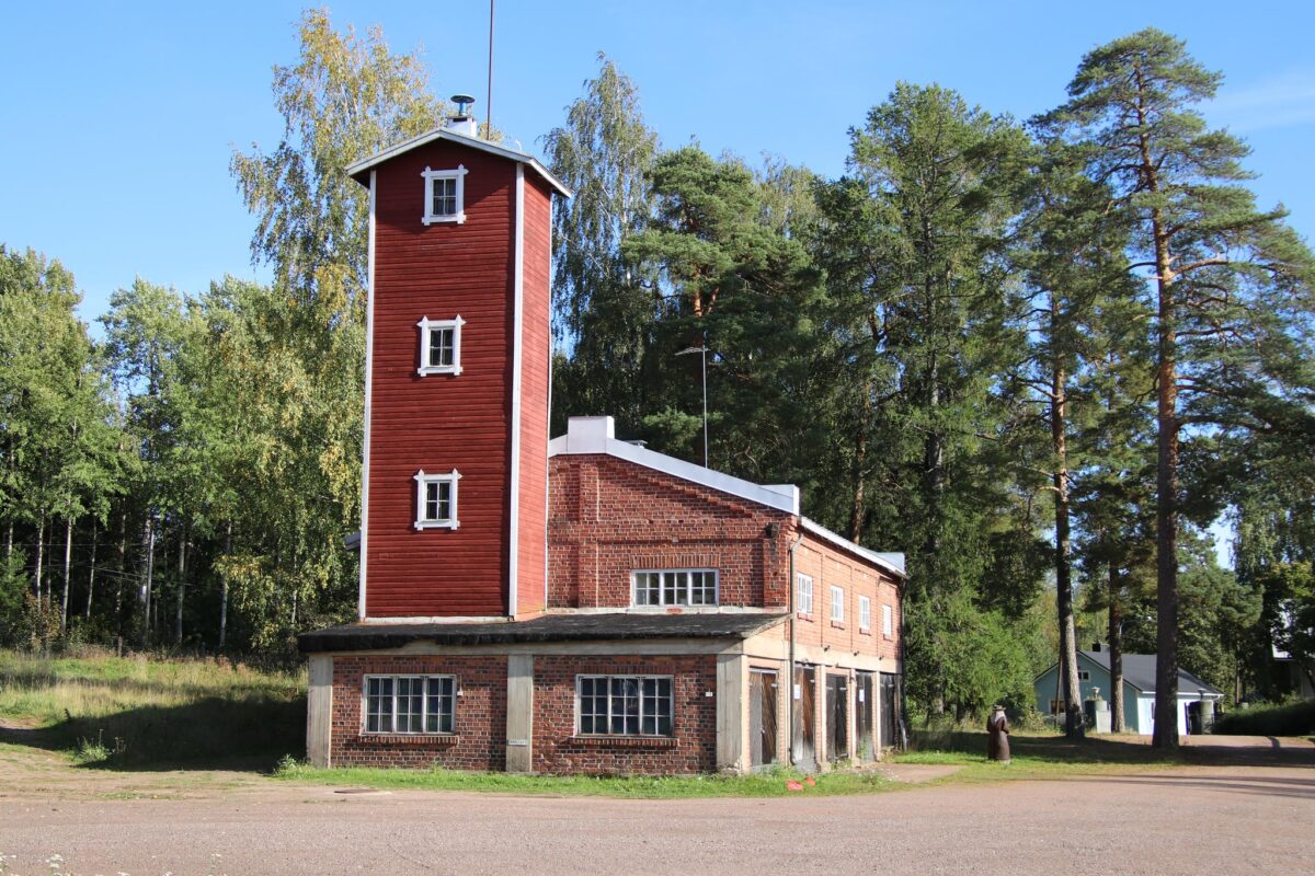 Pyhtää Stockfors paloaseman torni