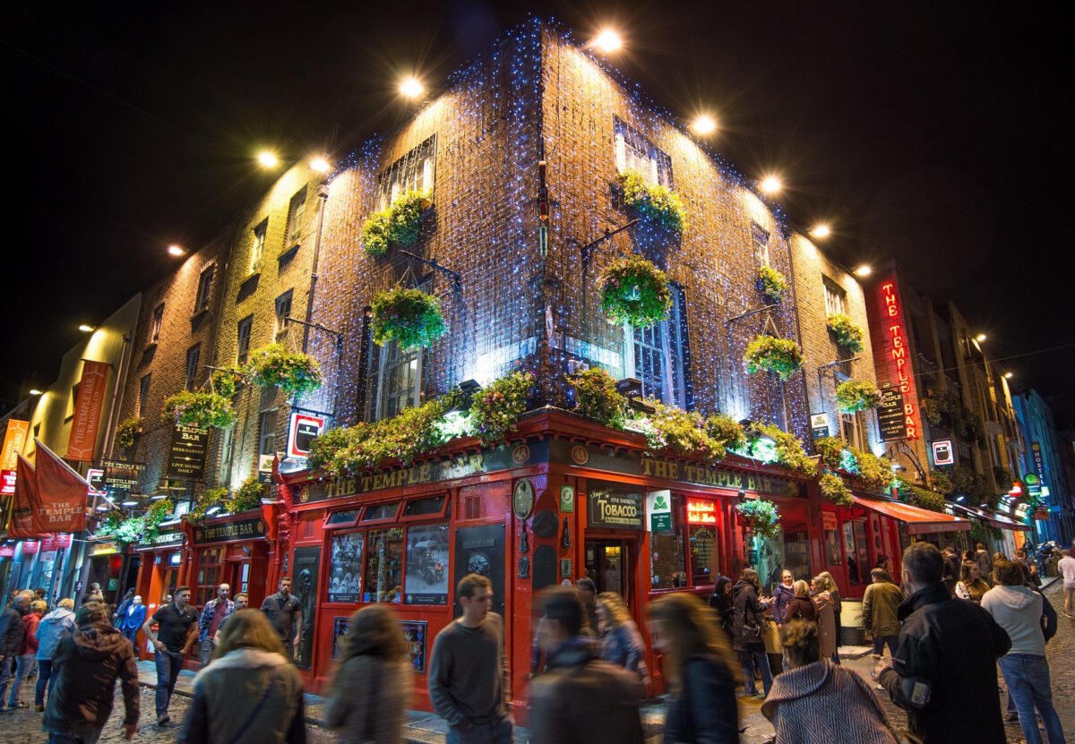 Dublin Temple Bar joulutorimatka