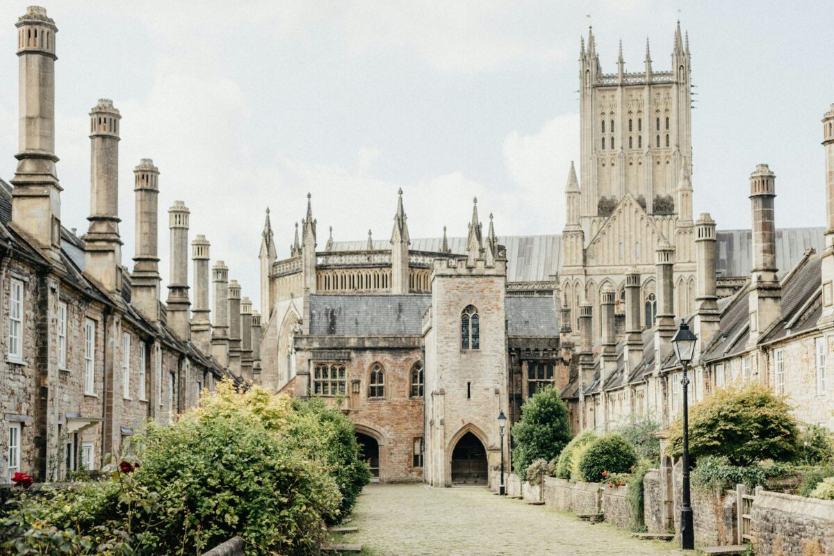 Englanti Wells Vicars' Close -katu