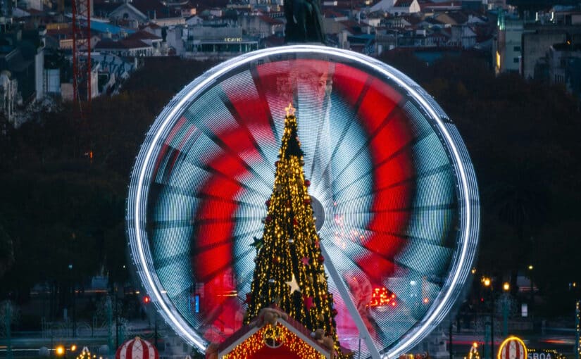 Lissabon joulumarkkinat