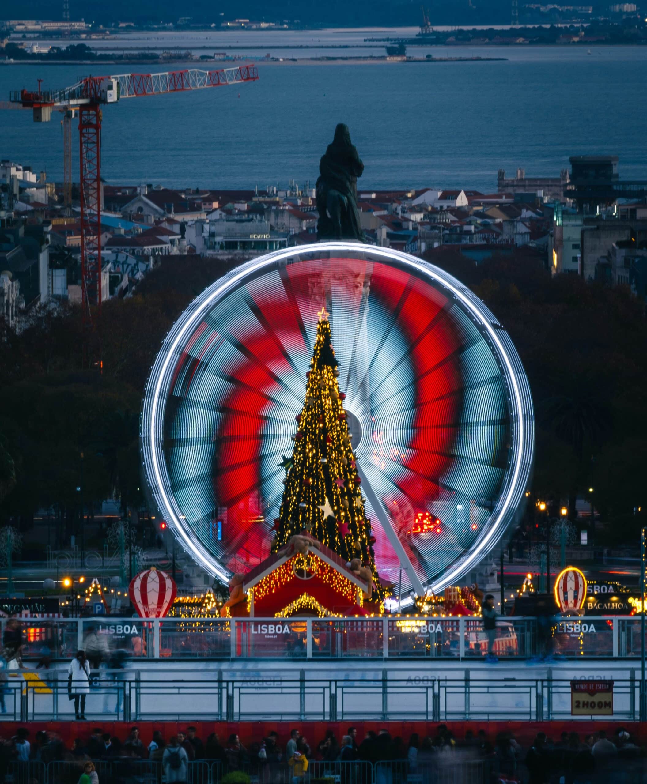 Lissabon joulumarkkinat