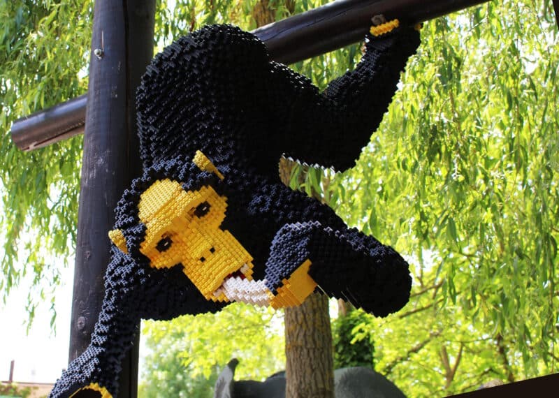 Legoland Billund Tanska apina