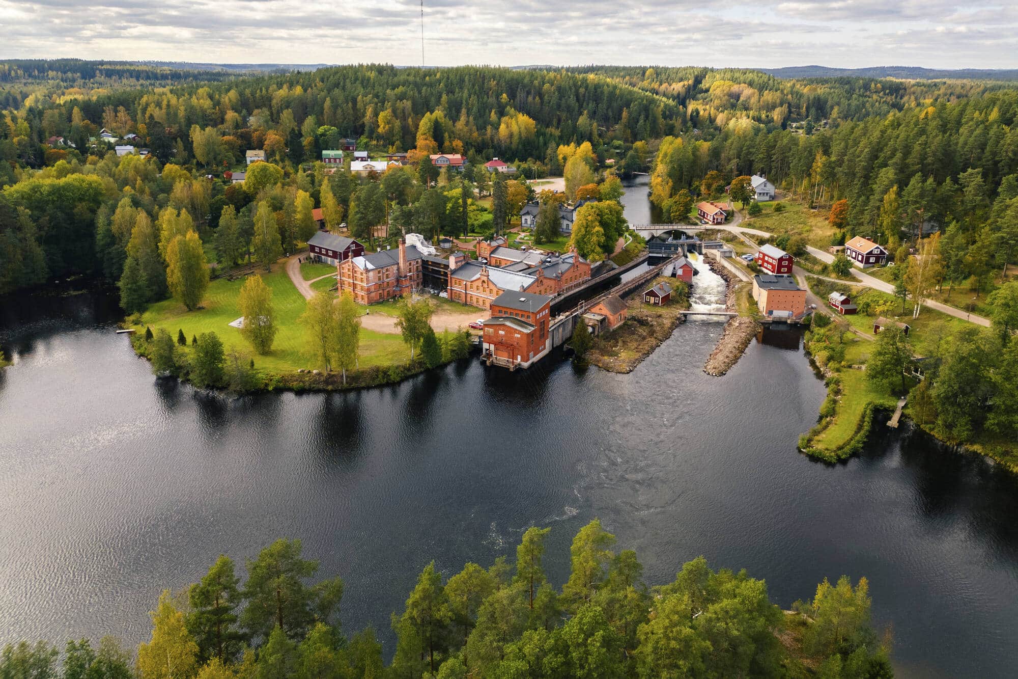 Kouvola ilmakuva VisitKouvola