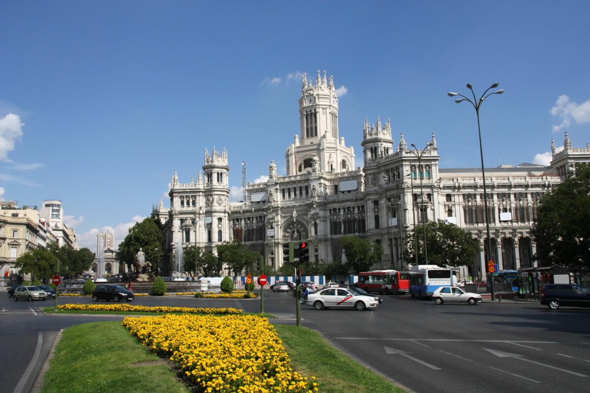 Madrid kesä kukat