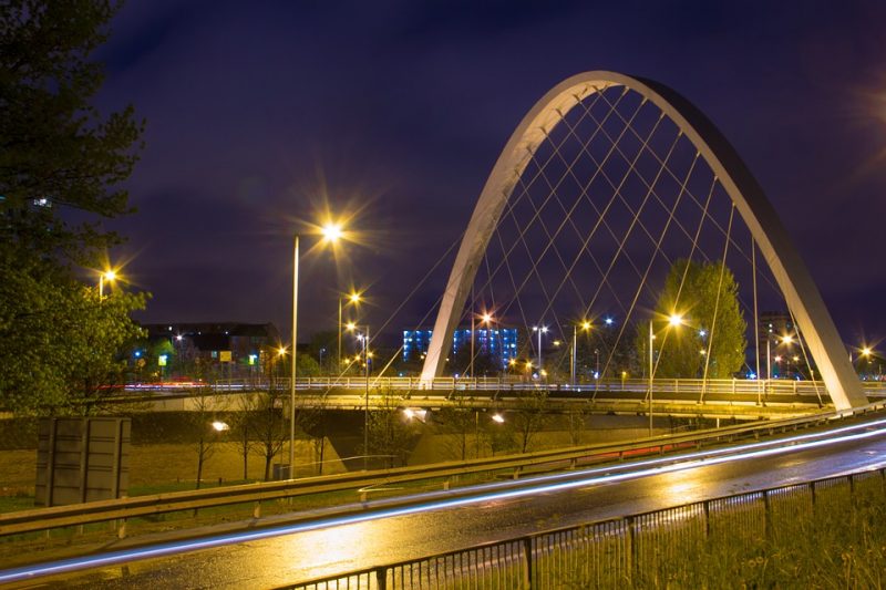 Manchester Hulme silta