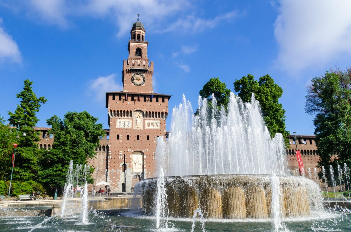 Milano Sforza linna