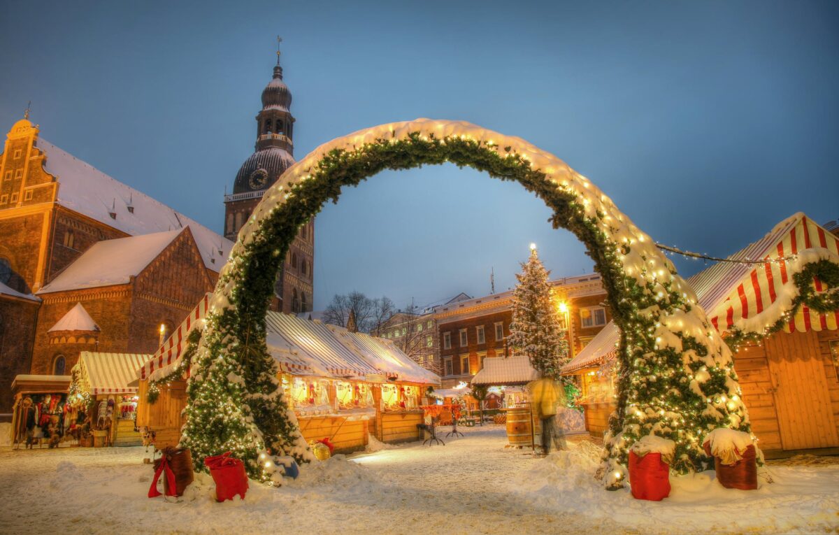 Riika Joulumarkkinat kojut