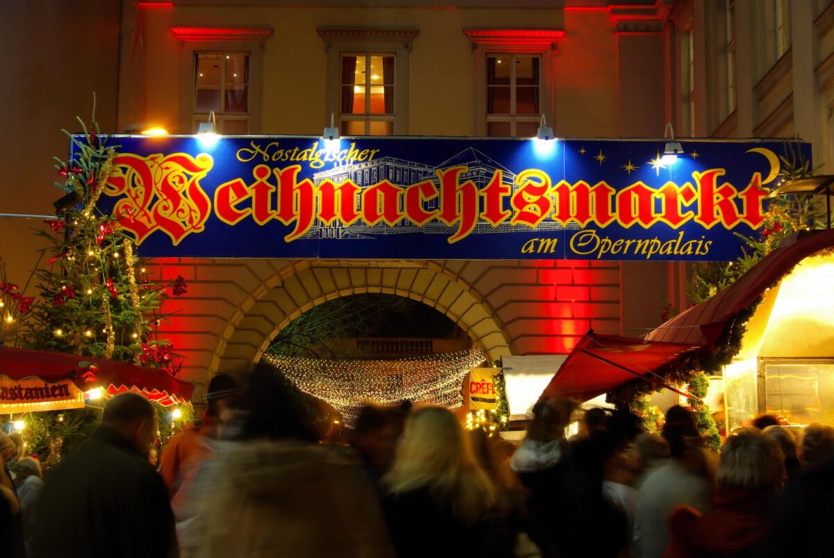 Berliini Opernpalais joulumarkkinat