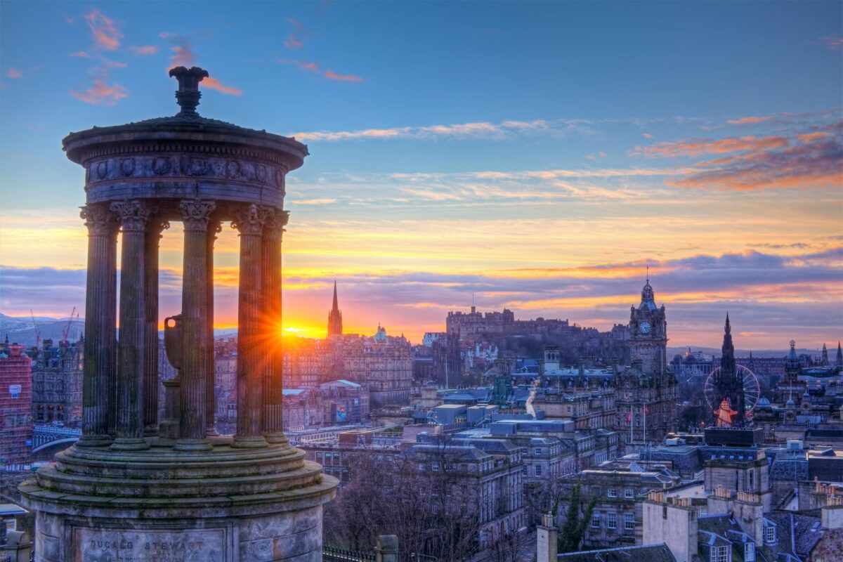 Skotlanti Edinburgh Calton Hill