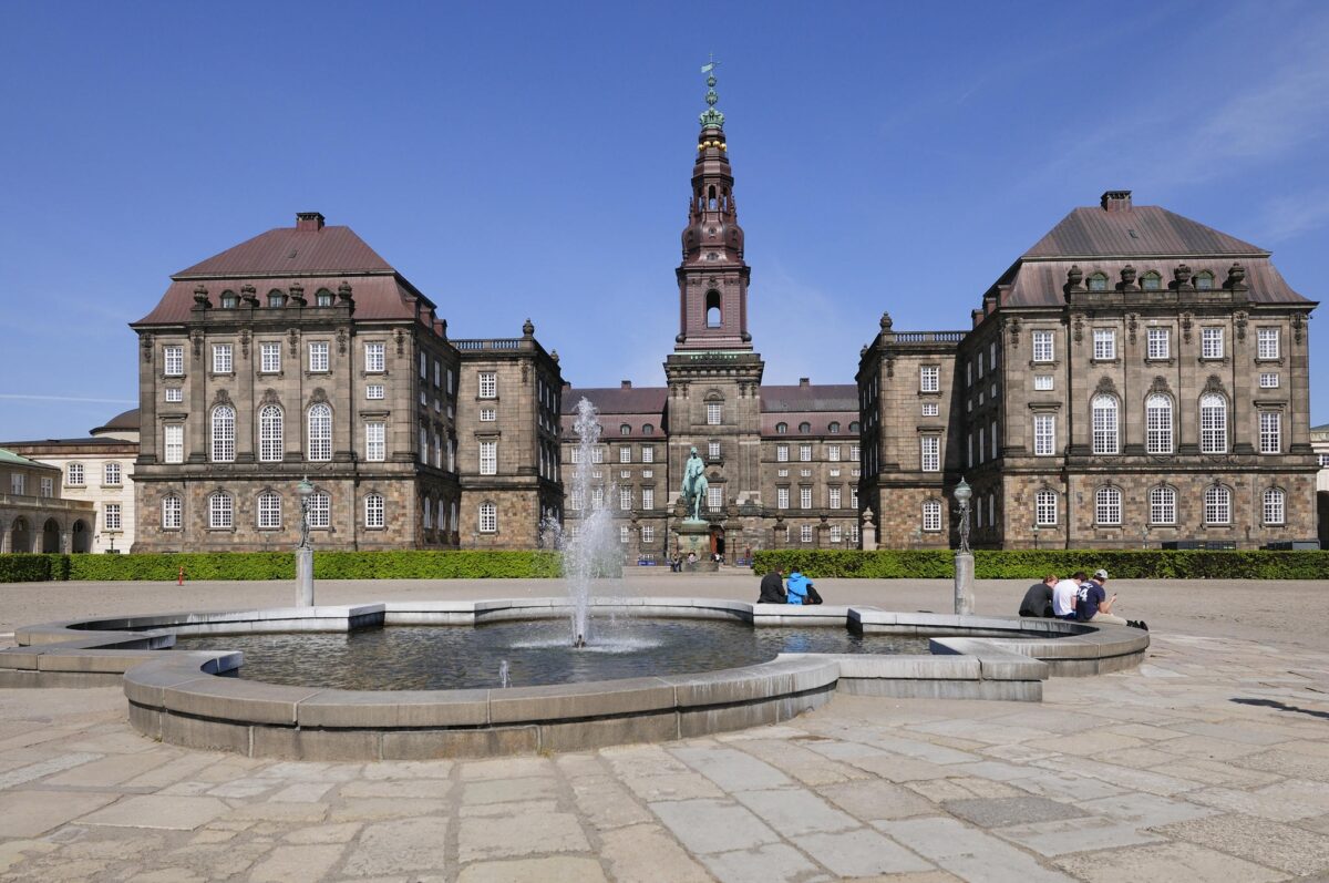 Tanska Kööpenhamina Chriansborg