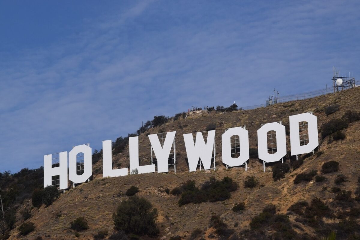 USA Hollywood kyltti